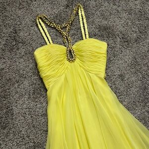 Yellow Sherri Hill Gown